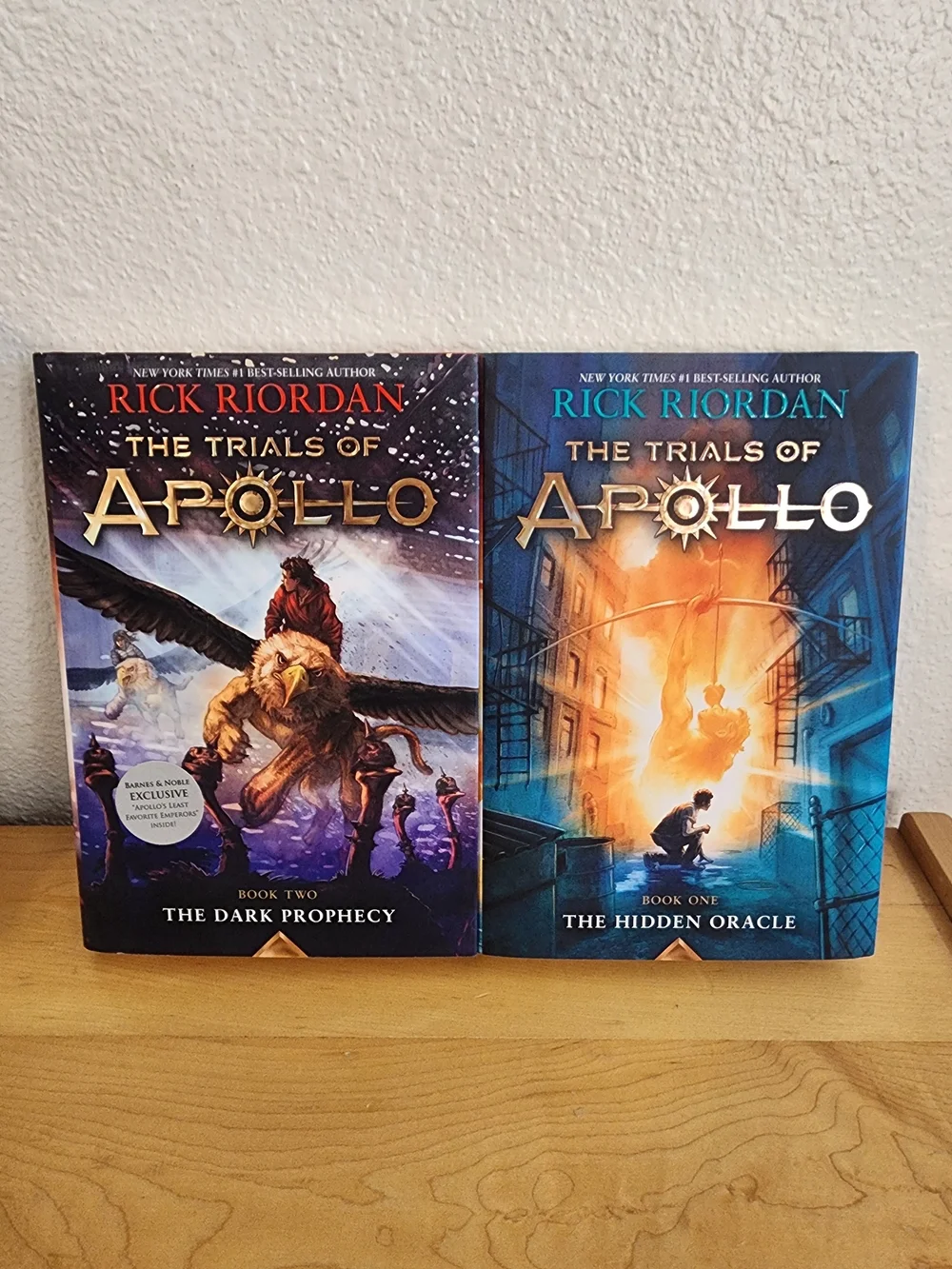 Rick Riordan Book Set - The Trails Of Apollo And Percy Jackson - Hardcover